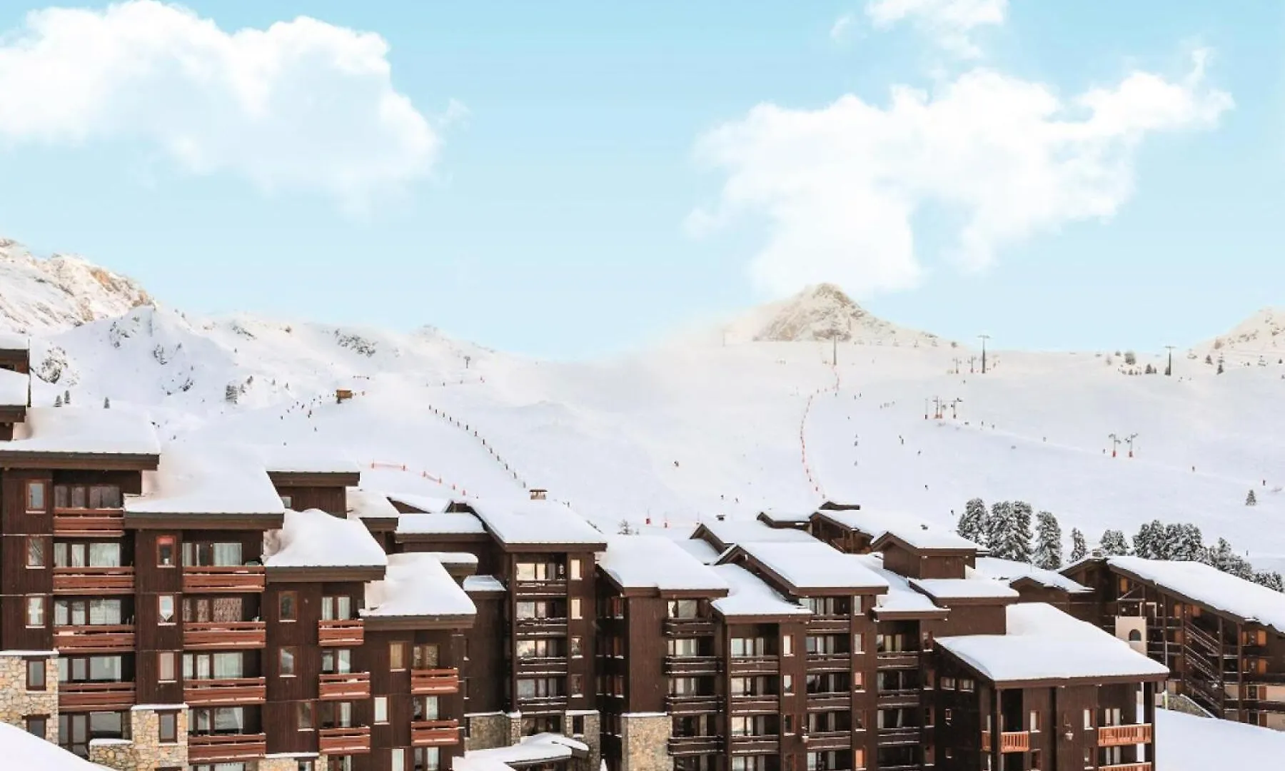 Residence Les Chalets Des Arolles - Maeva Home - Charmant Studio 4 Personnes - Confort - Super Home Mae-9741 La Plagne 0*,  France